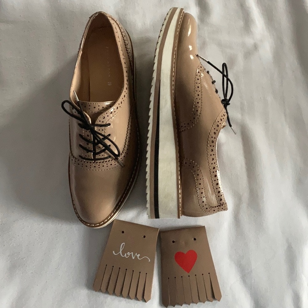 Zara Shows Oxfords Platform